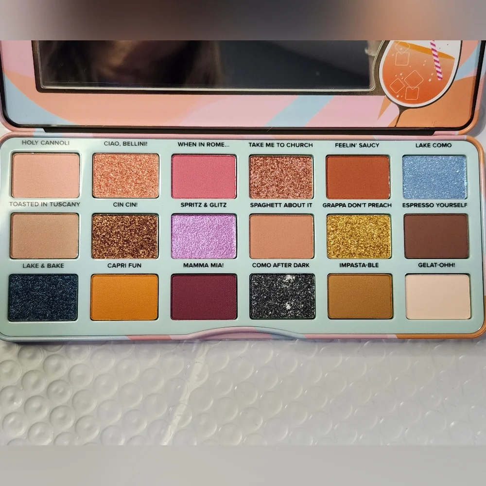 Too Faced Italian Spritz 12 Pan Eyeshadow Palette